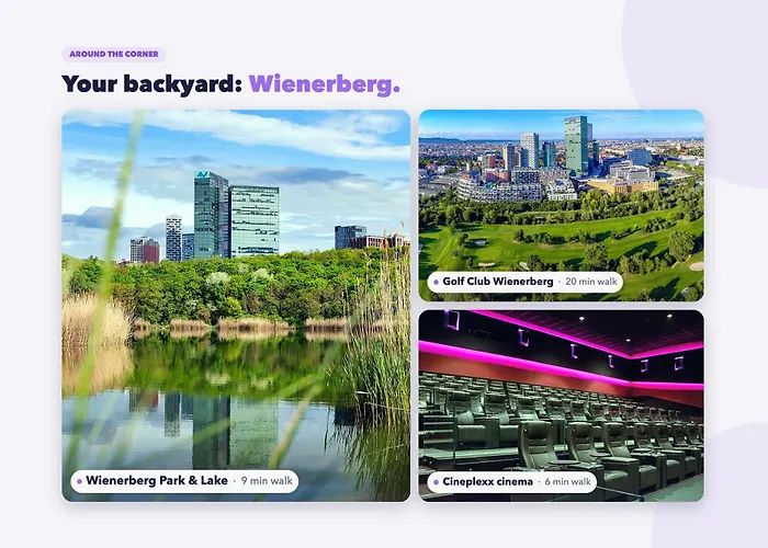 דירה Skyline View - Gym - Parking - Supermarket - Restaurant - Self Ceck In וינה